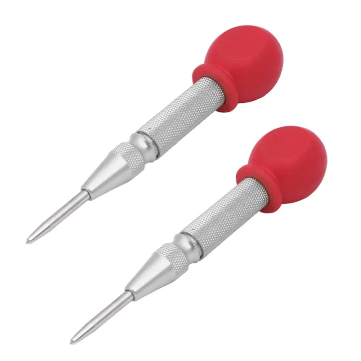 Center Pin Machine 2Pcs HSS Center Punch Stator punching Automatic Center Pin Punch Spring ...