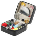 17Pcs Set Portable Household Multifunctional Needle and Thread Sewing Box for Home Fabric Damage Repair DIY Hand Sewing Tool Kit_Alpha Bridge. 