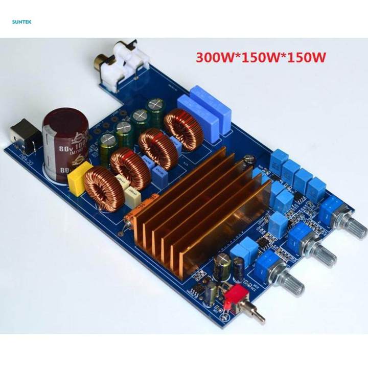 TPA3255 Class D Digital Amplifier Board Dual Channel 300W+150W+150W DIY ...