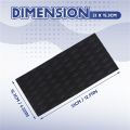 Eva Anti-Skid Pad Adhesive Deck Pad for Boat Deck,Kayaking - Black.