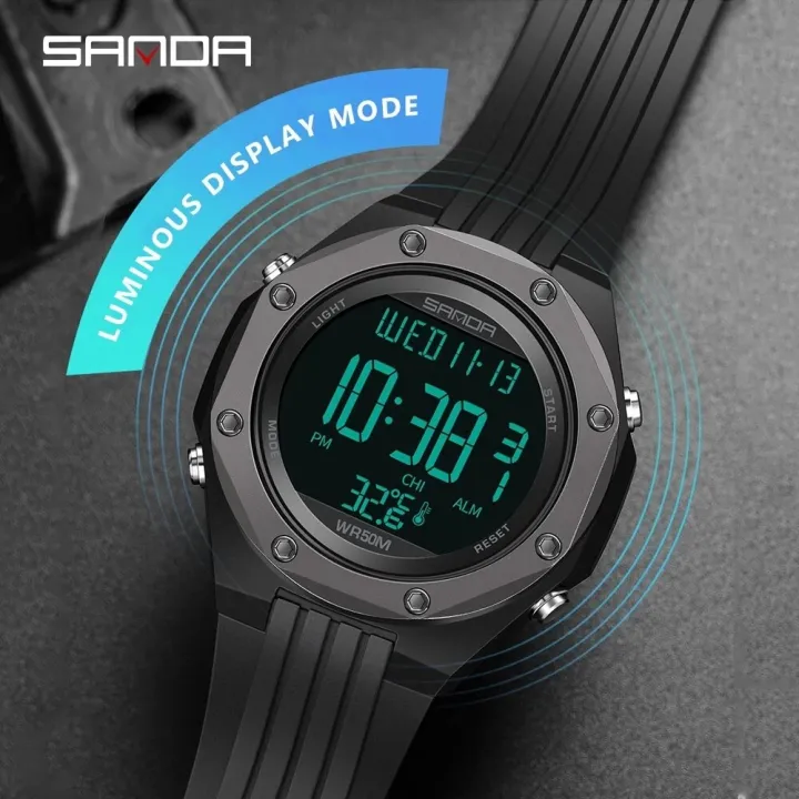 Sanda%20new%20model%206028%20thermometer%20environment%20thermometer%20single%20movement%20display%20electronic%20watch%20for%20men%20and%20women%20-%20Image%204