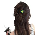 Elegant Hairpin Heart Twisted Clip Hair Styling Tool Line Grab Clip Colorful Hair Clip Ponytail Clip Daily.