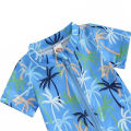 DSstyles Infant Boy Swimsuit Short Sleeve Cartoon Printing Rash Guard Swimwear Summer Zip Up Bathing Suit For 0-3 Years Old Kids. 
