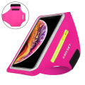 HAISSKY Running Sport Armbands For iPhone 15 14 13 12 11 Pro Max 14 Plus Samsung S23 Ultra Zipper Arm Bag Case For AirPods Pro 3. 