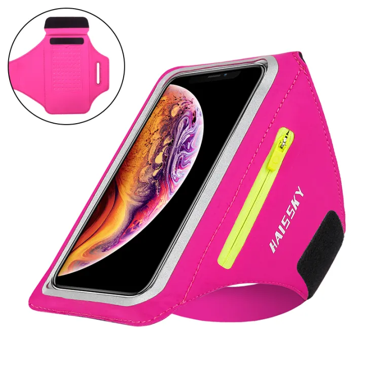 HAISSKY%20Running%20Sport%20Armbands%20For%20iPhone%2015%2014%2013%2012%2011%20Pro%20Max%2014%20Plus%20Samsung%20S23%20Ultra%20Zipper%20Arm%20Bag%20Case%20For%20AirPods%20Pro%203%20-%20Image%207