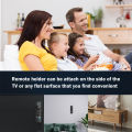 Qiunery Remote Holder Wall Mount Magnetic Suction Bracket Anti-lost Hanger Rack Compatible For Fire Tv Remote Control. 