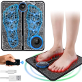 EMS Foot Massager Electric Massage Mat With USB Charging Foot Relaxation Mat Vibration Massage Pads For Relieving Feet Pain.