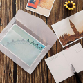 50PCS Blank Envelope Translucent Paper Envelopes Set Wedding Invitation Envelopes for Cards.