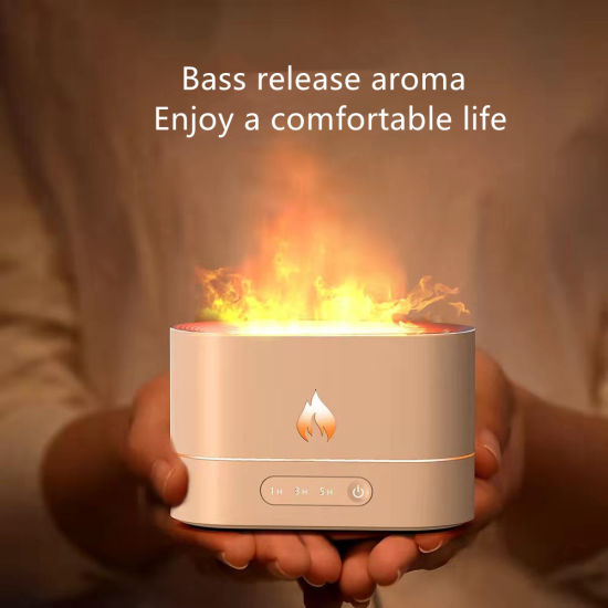 DQ701%20Flame%20Effect%20Air%20Humidifier.%20Oil%20Fragrance%20Aromatherapy%20Diffuser%20with%20Night%20Light.%20(Black%20&%20White%20Color)%20-%20Image%202