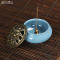 【Daily Necessities For Anyone Store】NOOLIM Ceramic Incense Portable Porcelain Censer Buddhi Incense Holder Home house Yoga Studio 20pcs Incense.