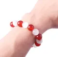 Anime Fruits Basket Bracelet Cosplay Prop Basket Kyo Sohma Red White for Women Crystal Bead Bracelet Man Jewelry Party Gifts. 