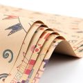 6 Pcs Wrapping Paper Sheets,Birthday Wrapping Paper Set Festival Gift Wrap Papers,Ribbon Present.