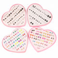 36 pairs Cartoon Hypoallergenic Plastic Stud Earrings Set For Women Girl Trendy Wedding Christmas Gifts Jewelry. 