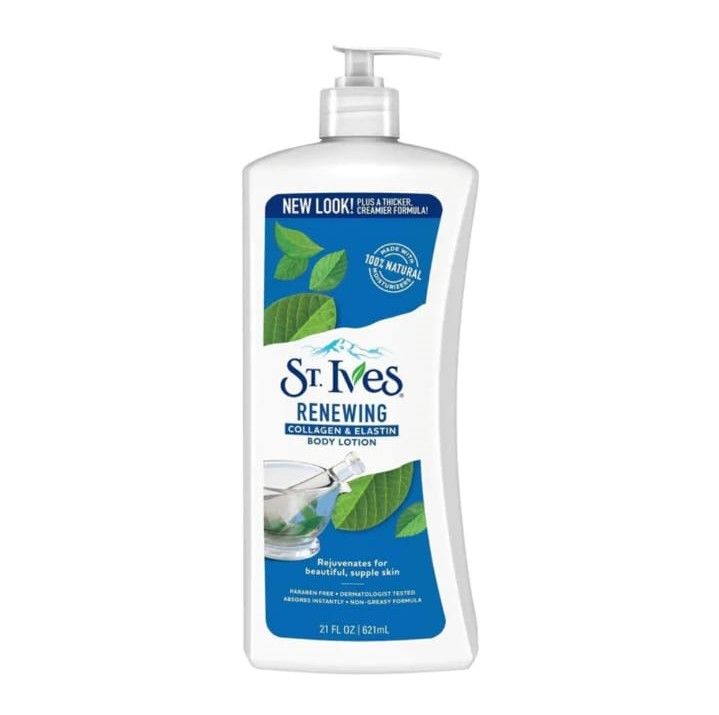 International new Zealand product Any season used st Ives RENEWING body lotion - 621 ml