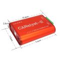 CAN Analyzer CANOpen J1939 USBCAN-2II Converter Compatible with ZLG USB to CAN USBalyst-II.