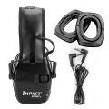 Howard Leight R-01526 Impact Sport Electronic Earmuff Protective Headset Foldable with 1 Pair Comfortable Gel Ear Pads. 