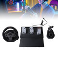 Gaming Steering Wheel Accurate Control PC Steering Wheel with Pedal Shifter for Game Console. 