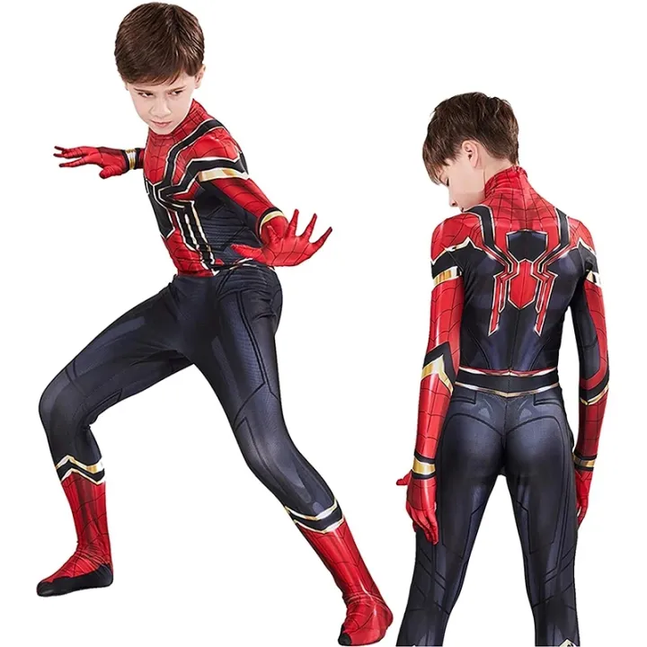 Spiderman%20Cosplay%20Bodysuit%20Movie%20Iron%20Spider%20Man%20No%20Way%20Home%20Peter%20Parker%20Cosplay%20Costume%20Zentai%20Jumpsuit%20Halloween%20Costume%20-%20Image%202
