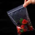 Plastic Zip Lock Bags Clear Poly all size Inch (100pcs-pack). 