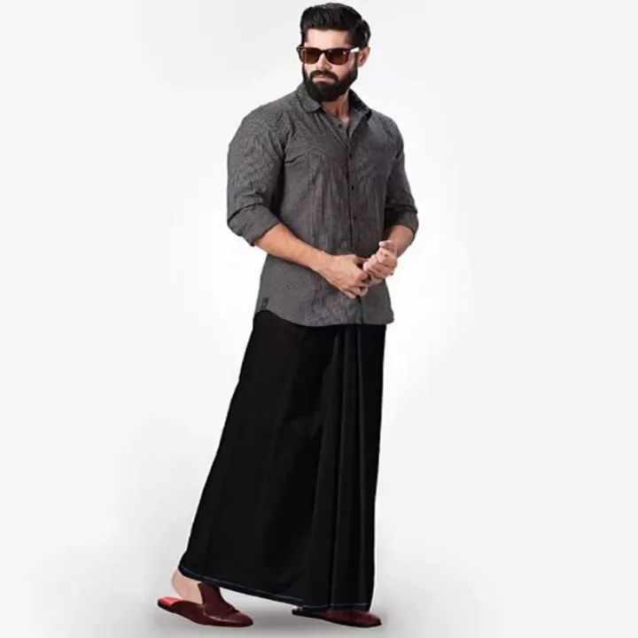 Saisab brand new linen lungi for men 100% linen soft and comfortable