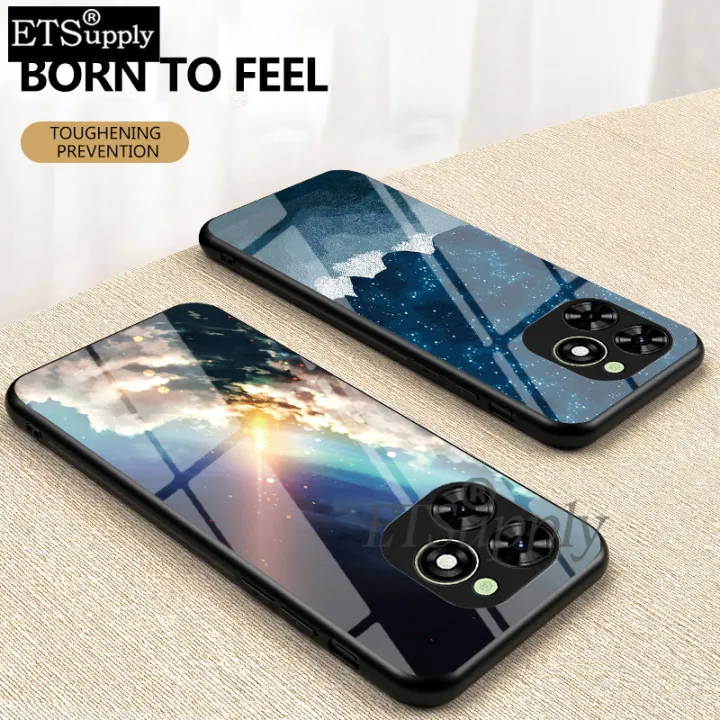 Phone%20case%20Tecno%20Spark%20Go%202024%20Couple%20Starry%20Moon%20MiMirrorGlass%20Protector%20Meteor%20Start%20Back%20cover%20Tecno%20Spark%20Go%202024%20case%20-%20Image%203