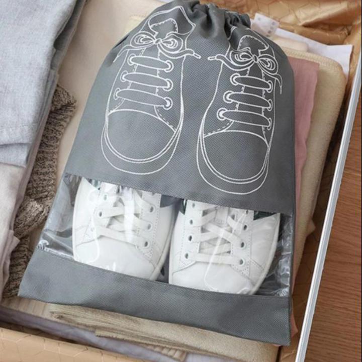 1p%20Visible%20Home%20Storage%20Bag%20Non-Woven%20Dustproof%20Drawstring%20Storage%20Bags%20clothing%20Travel%20Pouch%20handbag%20Organizer%20Shoe%20Dust%20Bag%20-%20Image%203