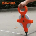 100M Measuring Tape Foldable Long Measure Tool Professional, Easy to Read, for Surveyors, Engineers and Electricians HARDEN Brand. 