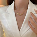Stylish Fashionable Magnetic Chain Necklace for Women - Heart-Shaped Pendant for Girls Simple Stylish Fashion New Collection.