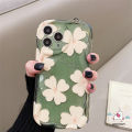 Fresh Flowers Case For Samsung A03 A13 A20 A14 A32 A10s A23 A11 A02s A04 A20s A04s A12 A30 A24 A03s A50 A52 A51 A21s A30s Wavy Curved Edge Glossy Soft Tpu Floral Back Cover. 