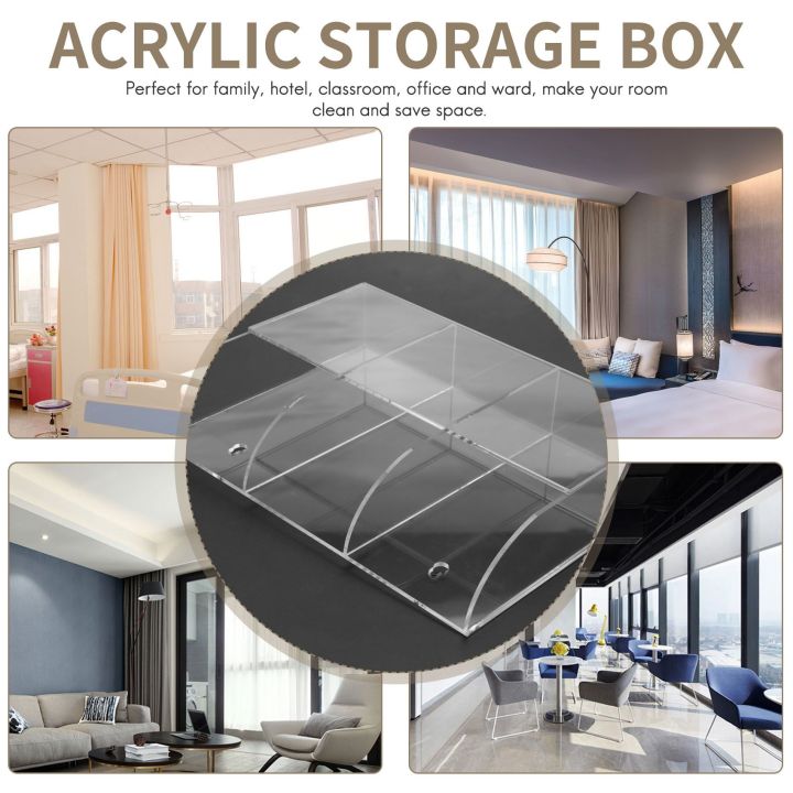 Clear%20Acrylic%20Remote%20Control%20Holder%20Wall%20Mount%20(Three%20Compartments)%20-%20Image%203