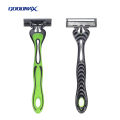 GOOD MAX icebreaker 3-layer blade manual razor razor non-geely beard razor blade three-head. 