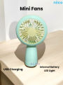 Mini USB Lithium battery Heavy Duty Rechargeable Portable Handheld cooling Fan With Toggle Switch - Model=66-01(1 Year warranty ).