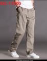 summer autumn Men cargo pants zipper ckets cotton large size 6XL 7XL 8XL high street pants straight fat pants loose gray pants.