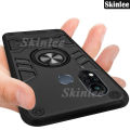 Protect Cover For Infinix Hot 11S case Hard Armor Metal Phone Cases Magnetic Holder Ring Cover For Infinix Hot 11S Back Cover. 