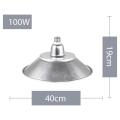 LED Industrial Lamp E27 BulbFactory Warehouse Factory 30W 50W 70W 100W Bright Ceiling Light Pendent Light. 