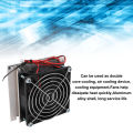 Semiconductor Refrigeration System, Thermoelectric Cooling System Easy To Use ABS for DIY.