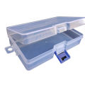 High Transparent Rectangular Plastic Empty Box, Sample Storage Box, Spare Parts, Packaging Box, PP Tools, Jewelry, Hardware. 