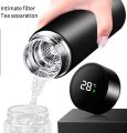 Stainless Steel Vacuum Thermal Flask 500 ml Smart Insulated Bottle with Temperature Display Hot Water, Coffee, Tea, Sport, Travel Bottles. 