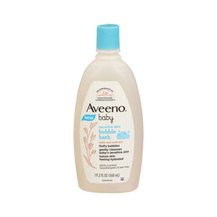 Aveeno Baby Sensitive Skin Bubble Bath 568ml