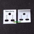 50 pcs x Earring Display Cards (3x3.5cm) Earrings Holder Jewelry Plastic Display Card. 