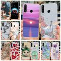 For Huawei P30 Lite Case New Fashion Painted Cover Soft Silicone Phone Case For Huawei P30 Pro P 30 Lite P30Lite Back Cover Capa.