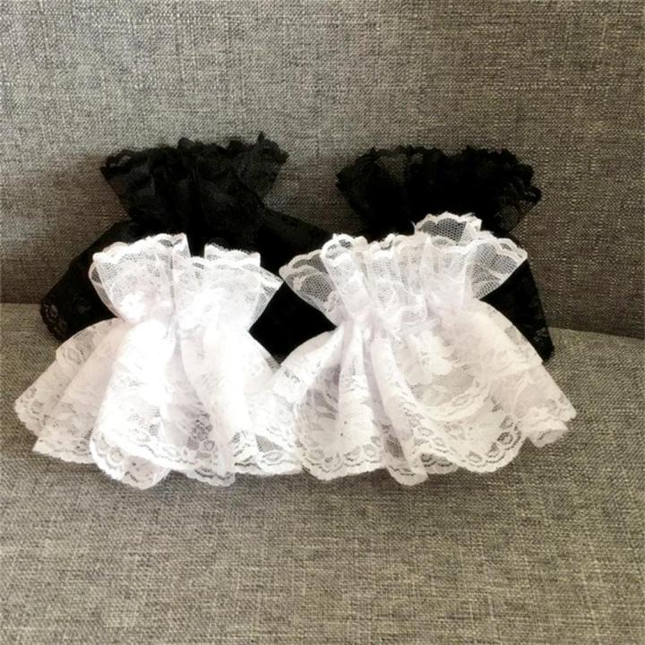 Lolita%20Short%20Lace%20Hand%20Sleeves%20Gloves%20Gothic%20Y2k%20Women%20Girls%20Sexy%20Wrist%20Cuffs%20Detachable%20Pleated%20Cuff%20Clothing%20Accessories%20-%20Image%206
