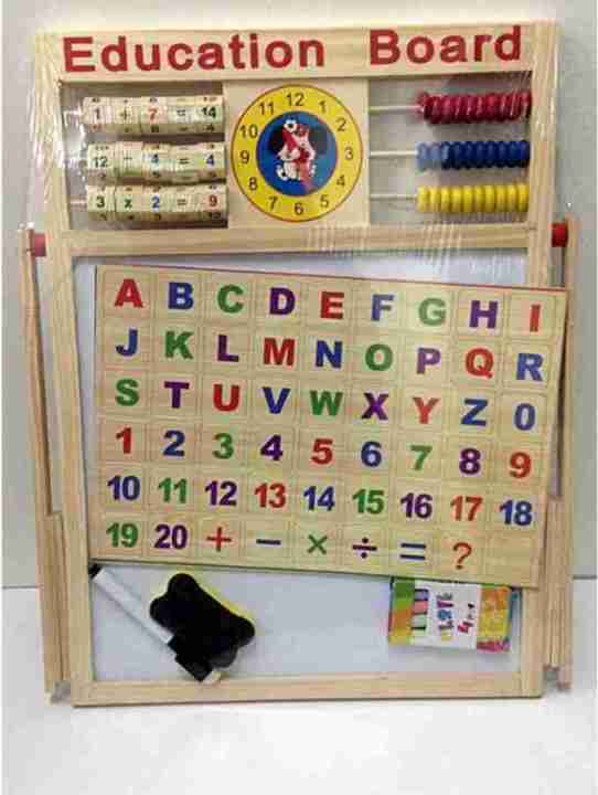Educational%20Learning%20Board%20Multipurpose%20Double-Sided%20Magnetic%20Wooden%20Writing%20Board%20-%20Image%202
