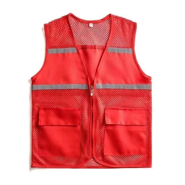 Volunteer%20Vest%20Custom%20PrintinglogoSummer%20Mesh%20Mesh%20Hollow%20Breathable%20Work%20Clothes%20Volunteer%20Activity%20Group%20Clothes%20-%20Image%202