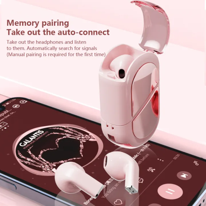 Olige%20for%20New%20K520%20transformable%20cute%20heart-shaped%20Bluetooth%20earphones,%20compact%20and%20three-dimensional%20Bluetooth%20earphones%20-%20Image%205