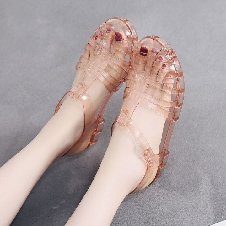 Crystal%20sandals,%20women's%20transparent%20flats,%20summer%20plastic%20soft%20jelly%20shoes,%20beach%20shoes,%20washable%20toe%20-%20Image%205