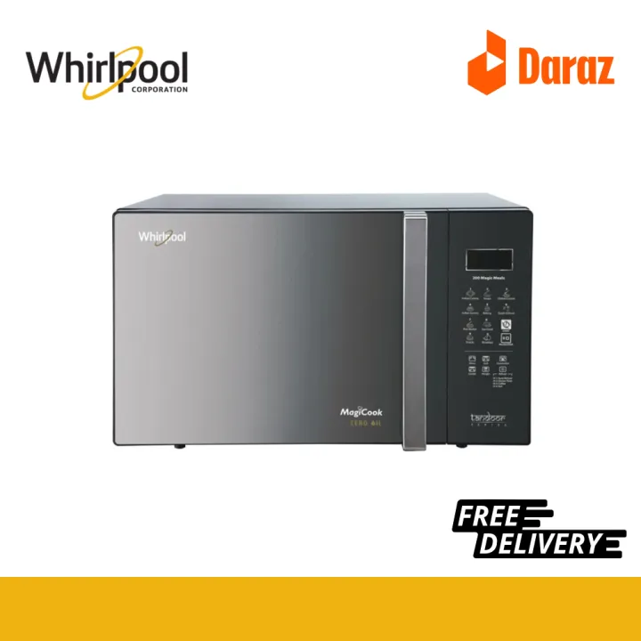 Whirlpool%2030L%20Magicook%20Microwave%20Convection%20Black%20Mirror%20Oven%20with%20Free%20Delivery%20-%20Image%202