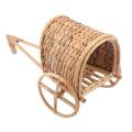 Handcrafted Cane made  Wooden  Showpiece. 