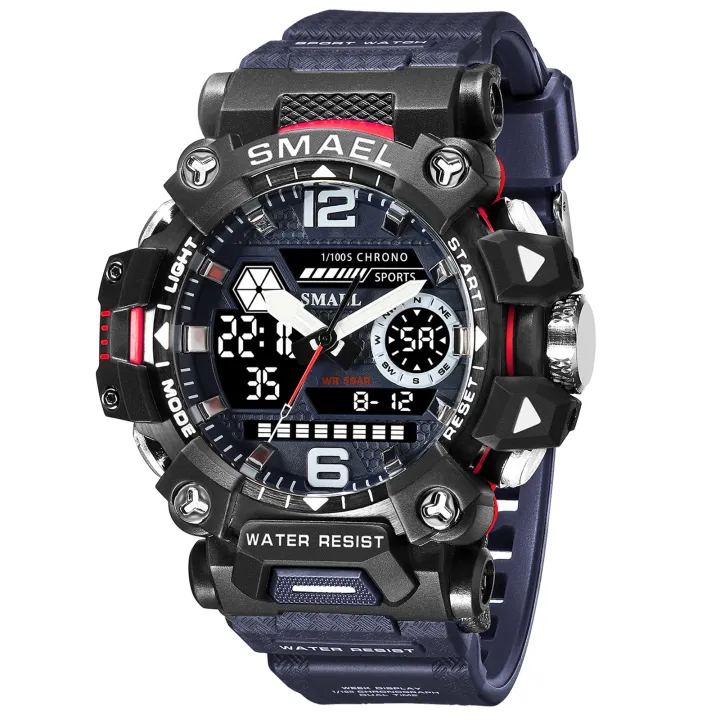 SMAEL%20SMAEL%20Men's%20Tactical%20Watch%20Functional%20Large%20Dial%20Calendar%20Waterproof%20Luminous%20Stopwatch%20Dual%20Display%20Quartz%20Watch%20-%20Image%207