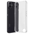 Nothing CMF Phone 1 Premium Silicone Case Crystal Clear Soft TPU Ultra-Thin Transparent Flexible Protective Mobile Phone Back Cover. 